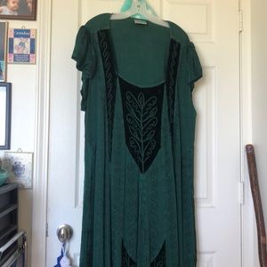 Renaissance style dress